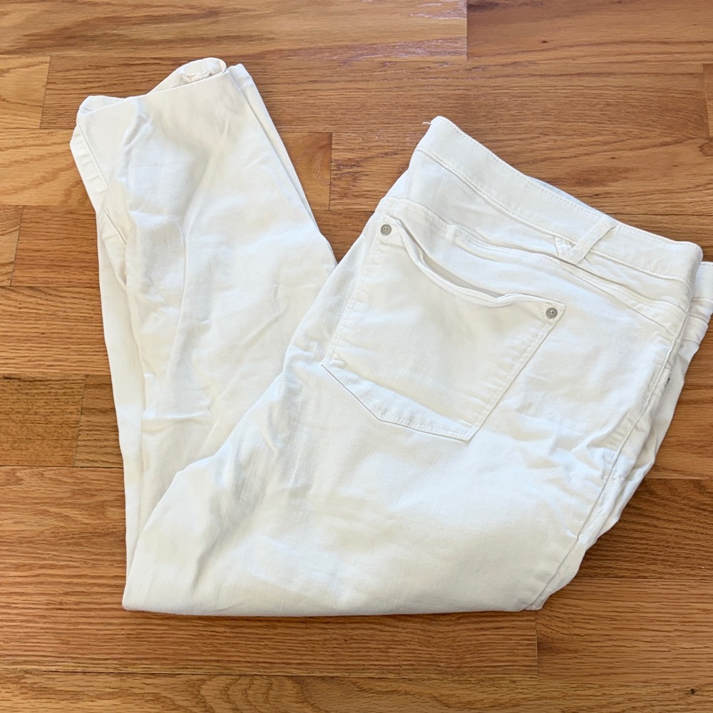 Wit & Wisdom White Denim Jeans